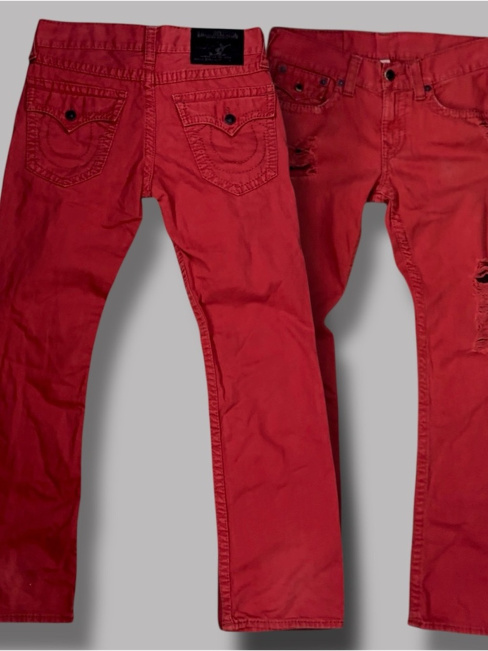 True religion jeans, Red
